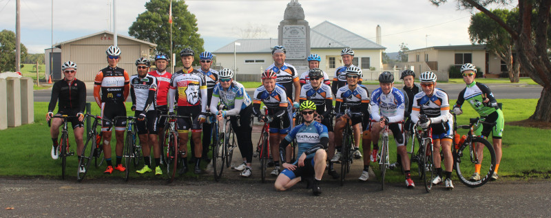 Warragul's 2014 contingent (Thommo and Sam Abbott not pictured)
