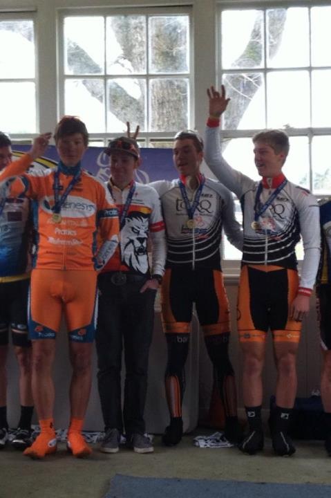 (L-R) Kane Walker, James Henry, Brenton Jones, Jarryd Jones