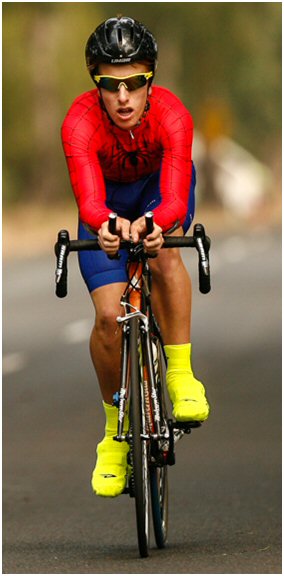 Cy Monk in the Stage 1 Time Trial