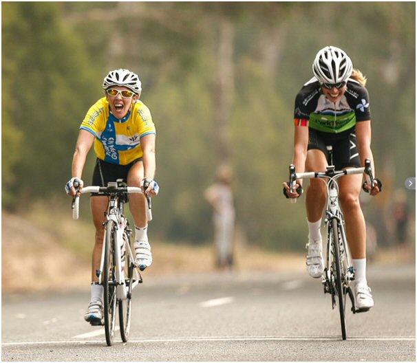 Sam Abbot narrowly wins stage 2 of the Tour of East Gippsland
