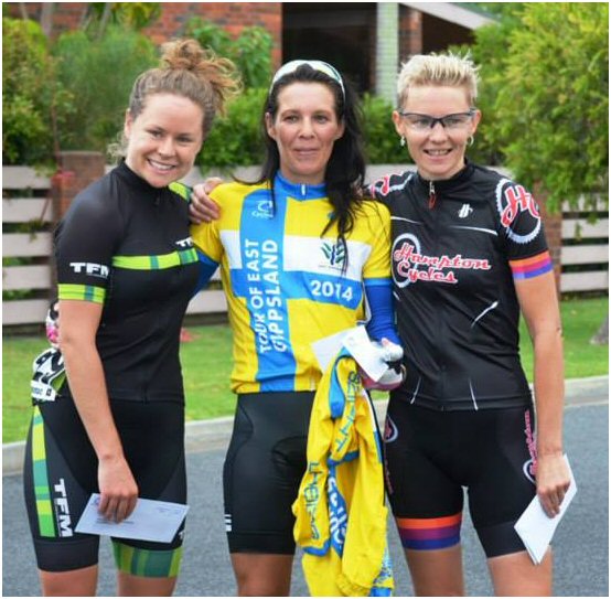 Sam Abbot winner of the Tour of East Gippsland
