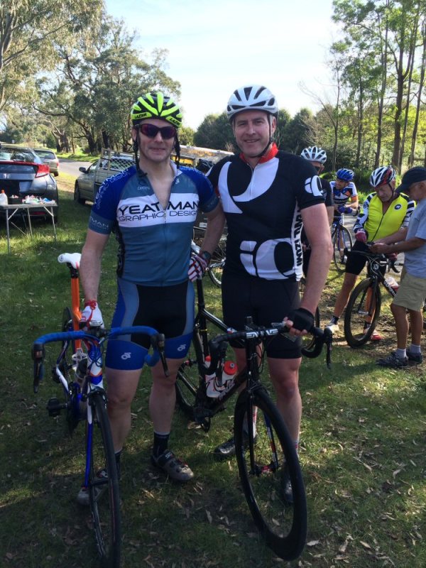 L-R Paul Yeatman, Jayman Prestidge