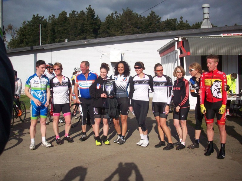 The Podium and Fastest TIme