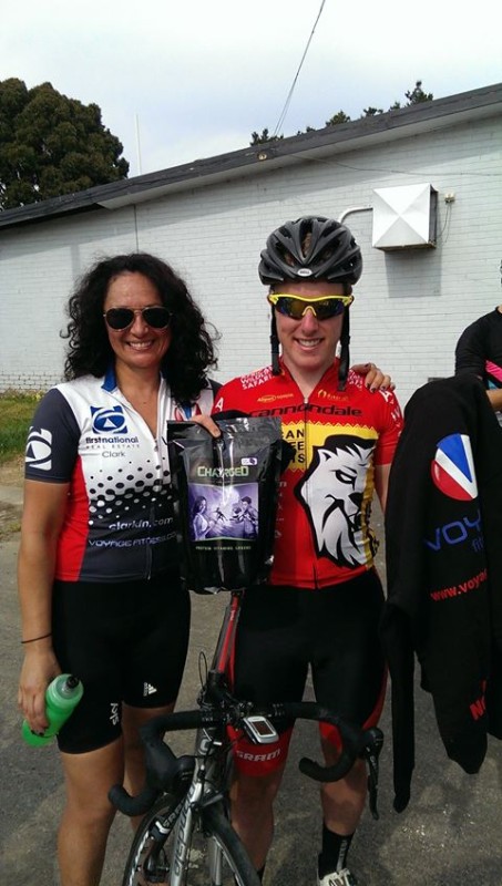 Race winner - Cyrus Monk