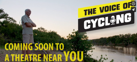 Phil Liggett: The Voice of Cycling movie coming to Warragul 23rd March